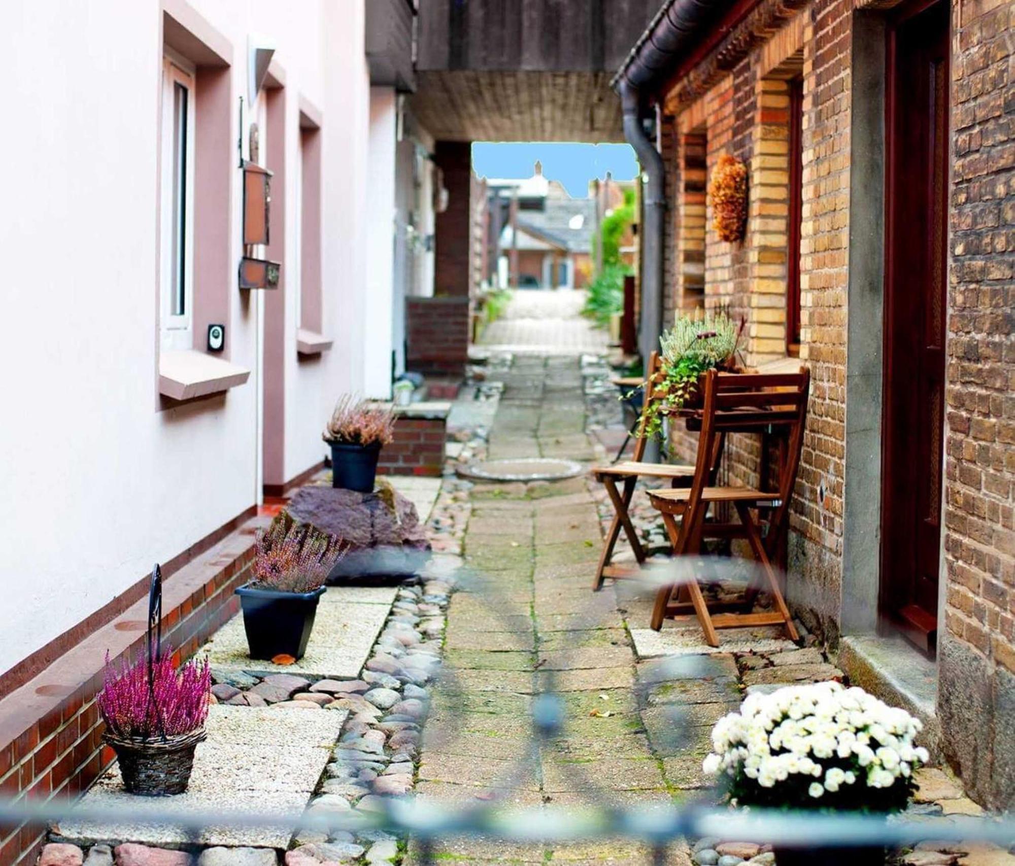 Trautes Heim Ferienwohnung Ost Maasholm Exterior foto